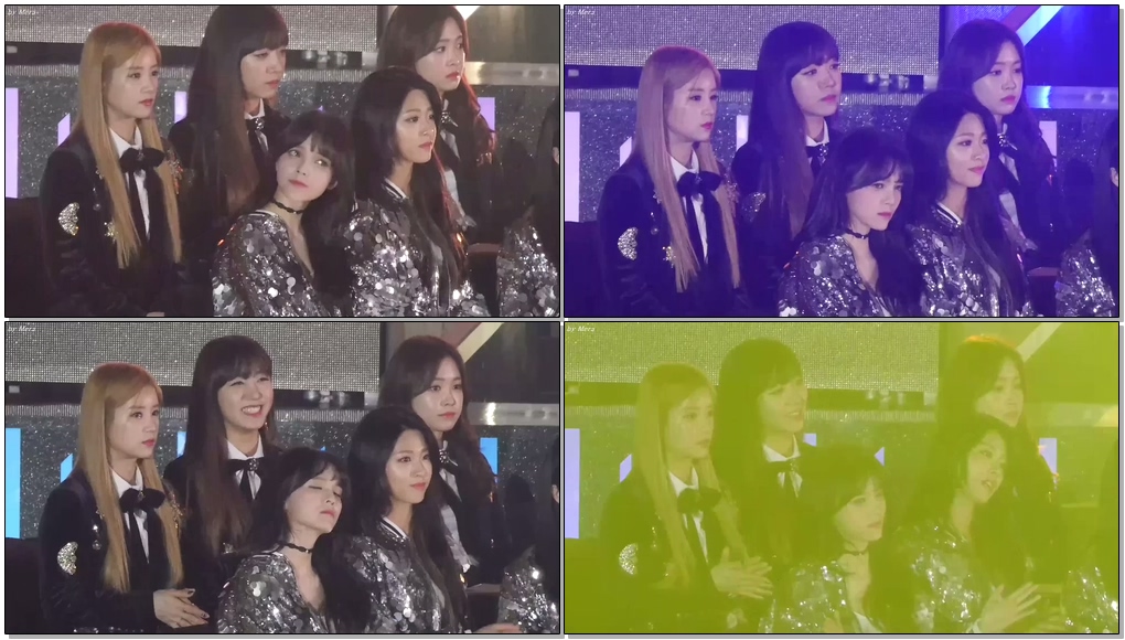 161226 에이핑크 (Apink),AOA Ailee - If You 무대 관람 리액션 [초롱,남주,나은,설현,지민] 직캠 Fancam (2016 가요대전) by Mera