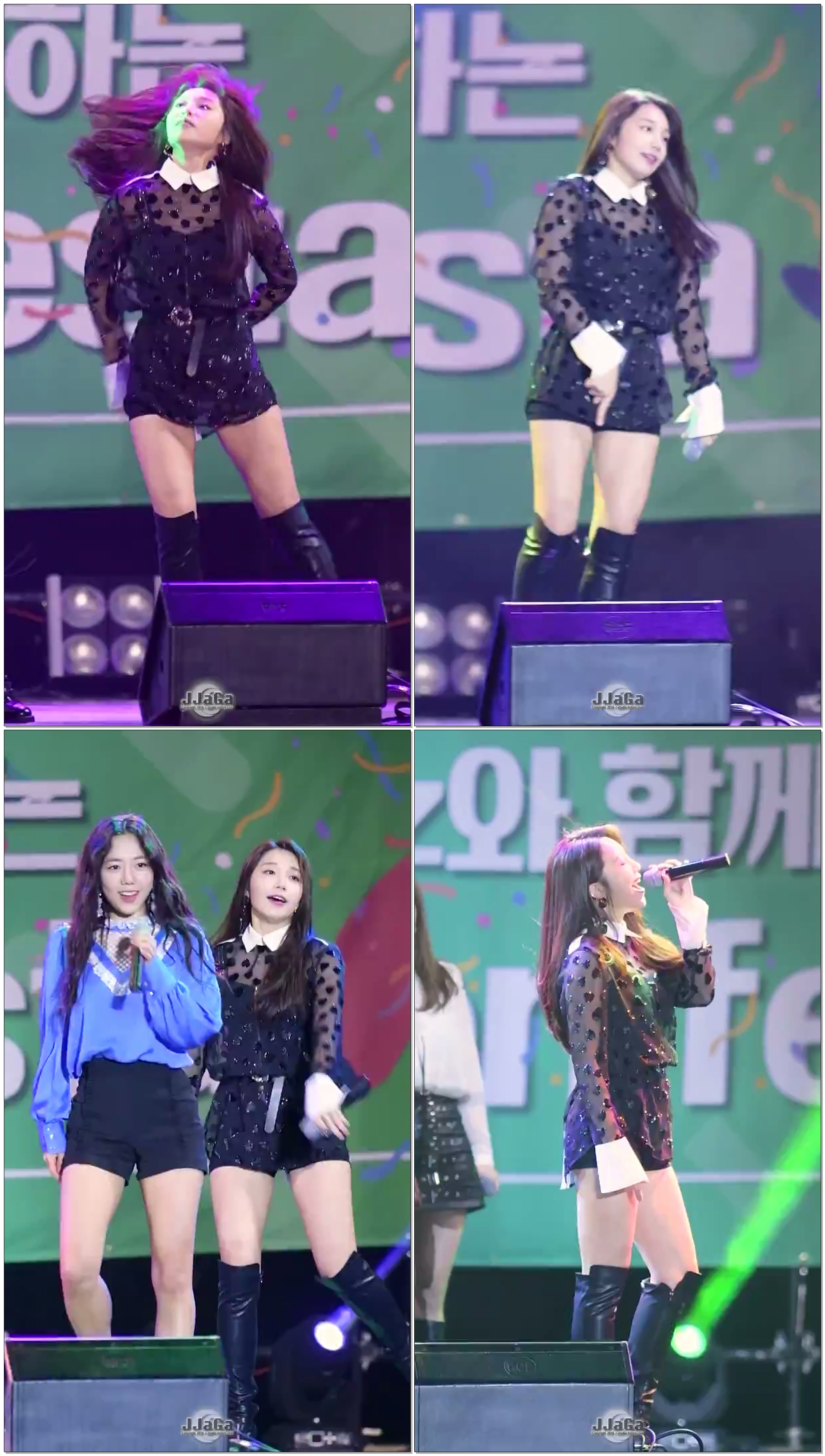180414 에이핑크 정은지 직캠 (Apink) -'LUV' (Fancam) By.JJaGa !함께 걷자 인천 페스타 @인천 송도 펜타포트