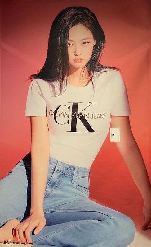 캘빈클라인(Calvin Klein) 브랜드 이미지와 잘 어울리는 #블랙핑크 #제니