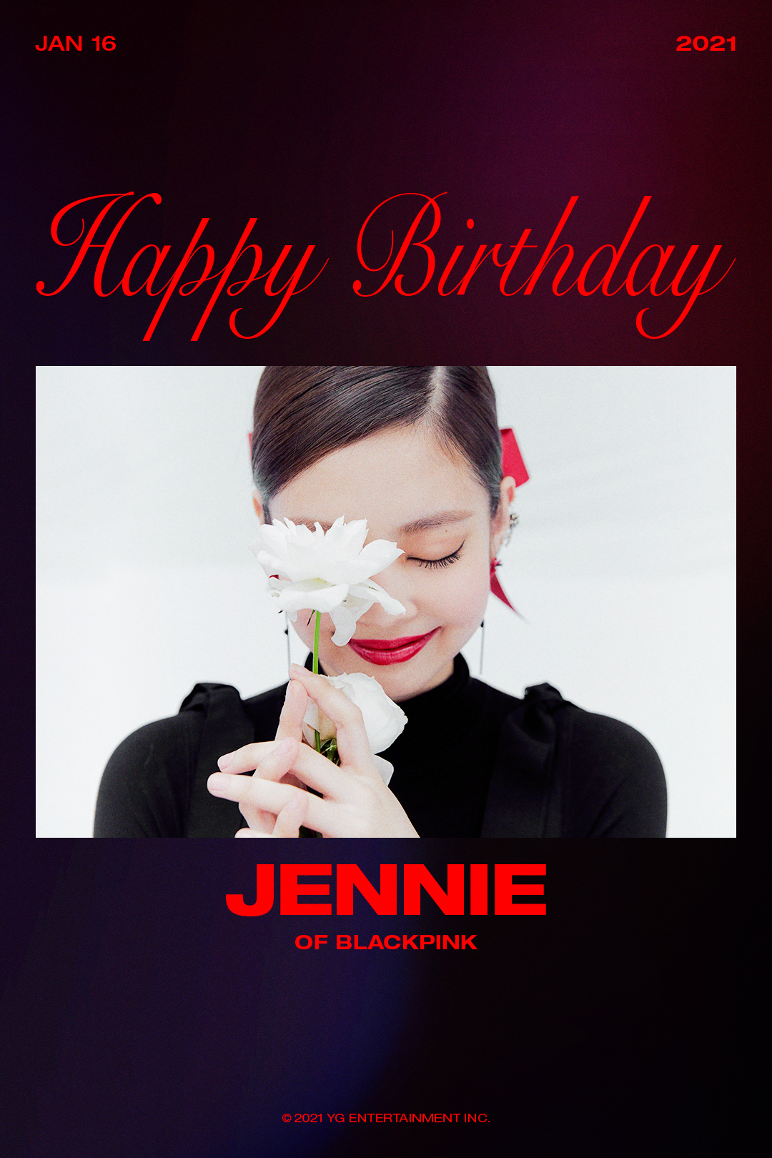 HAPPY BIRTHDAY JENNIE ? ✅ 2021.01.16