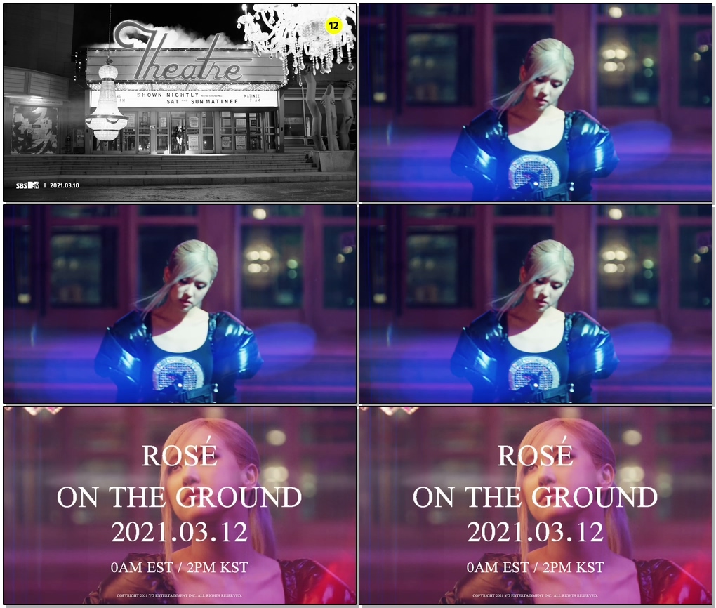 #ROSÉ #로제 #BLACKPINK ROSÉ - 'On The Ground' M/V TEASER #2