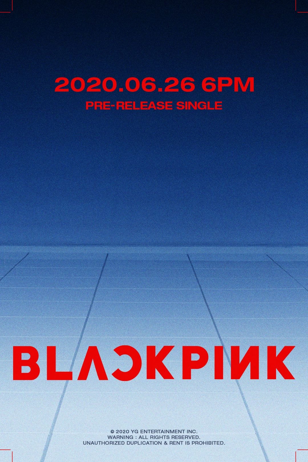 #블랙핑크 1년 2개월만에 컴백 티저 (2020.06.26 발매)