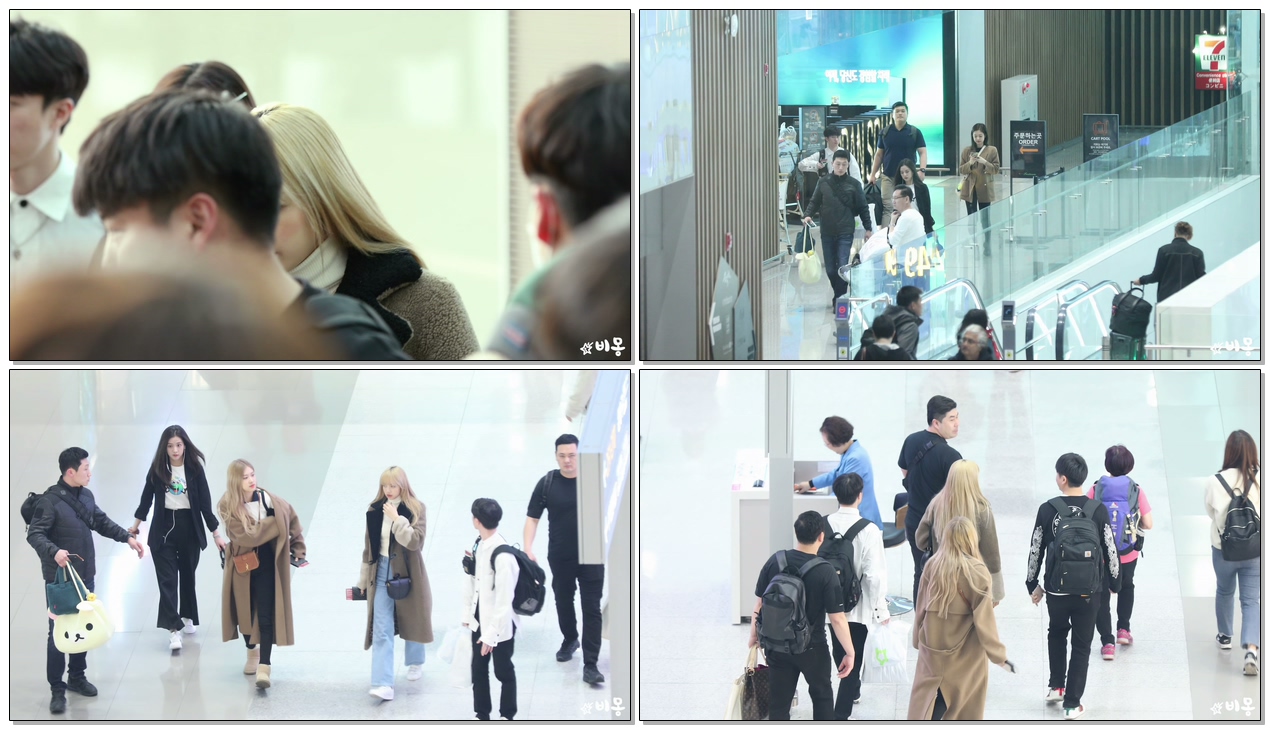 190222 블랙핑크(BLACKPINK) 리사(Lisa) 출국 Departure [인천공항] 4K 직캠 by 비몽