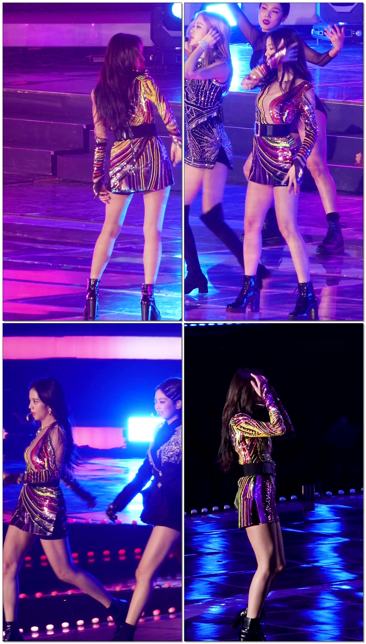 181225 블랙핑크 (BLACKPINK) 지수 (JISOO) 뚜두뚜두 + 포에버영 / 2018 가요대전 직캠 fancam by ecu