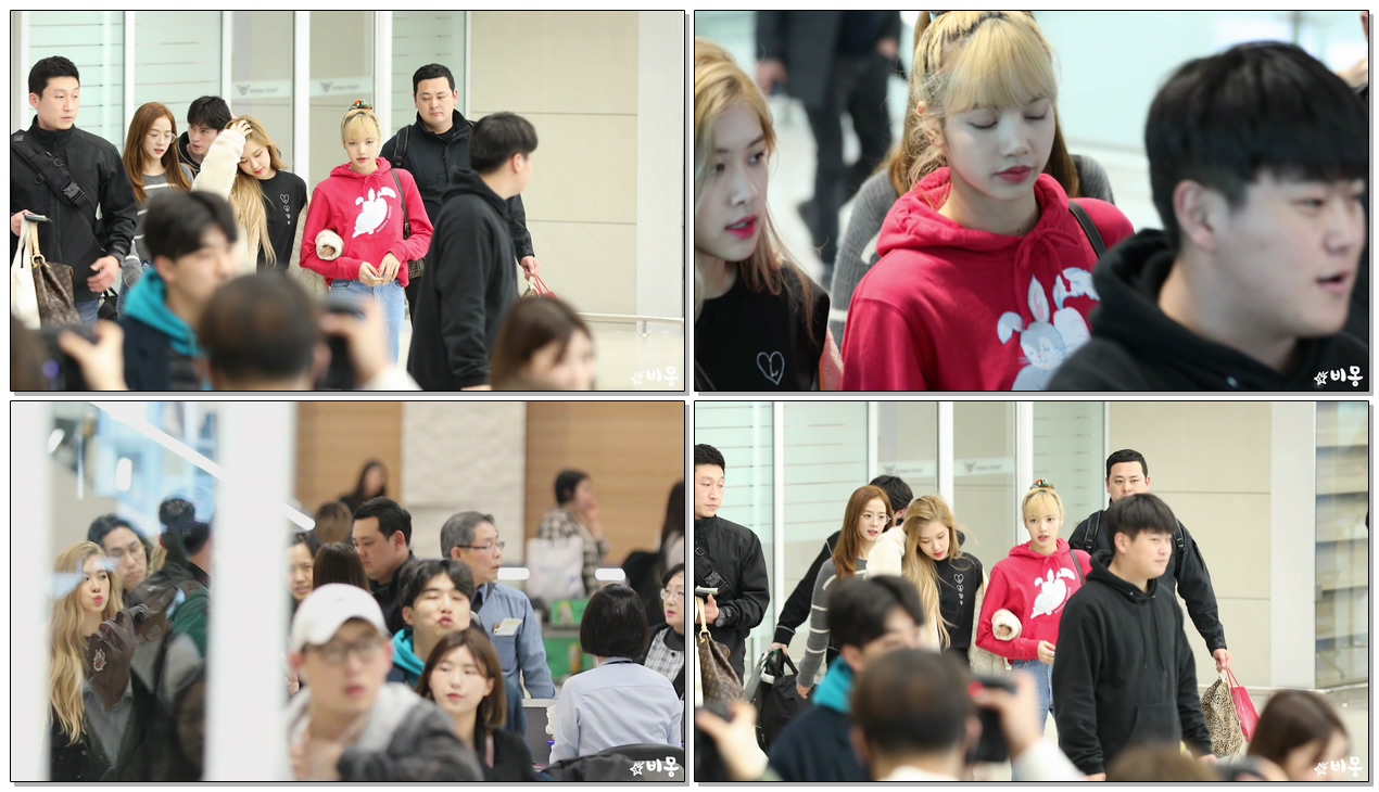 190304 블랙핑크(BLACKPINK) 리사(Lisa) 입국 Arrival [인천공항] 4K 직캠 by 비몽