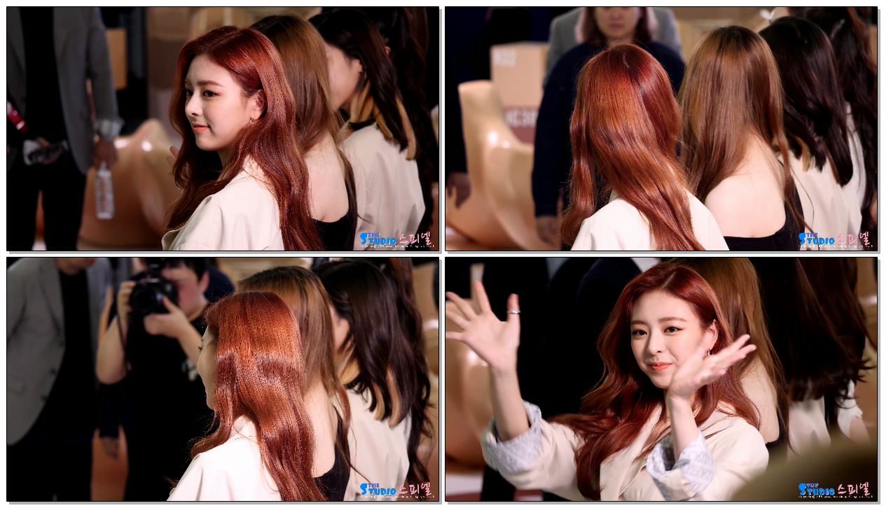 190502 #있지 #ITZY #유나 #YUNA 끝인사 퇴장 @ 코엑스 MAC 뷰티토크 팬사인회
