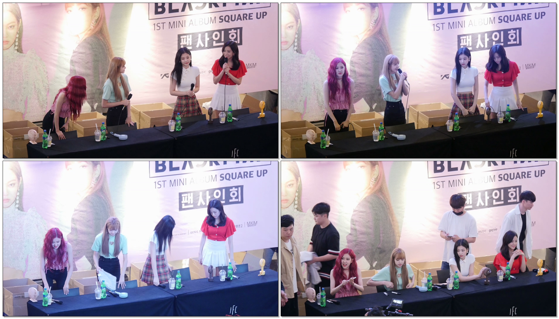 180708 블랙핑크 (BLACKPINK) 팬사인회 입장 및 멘트 [4K] 직캠 Fancam (여의도 팬사인회) by Mera