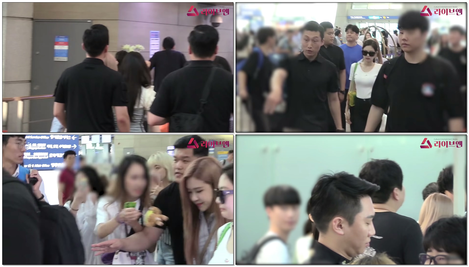 #블랙핑크 #BLACKPINK #인천공항 [liveen TV] 블랙핑크 (BLACKPINK), 이른 아침부터 환한 미소 (180815 인천공항 출국)