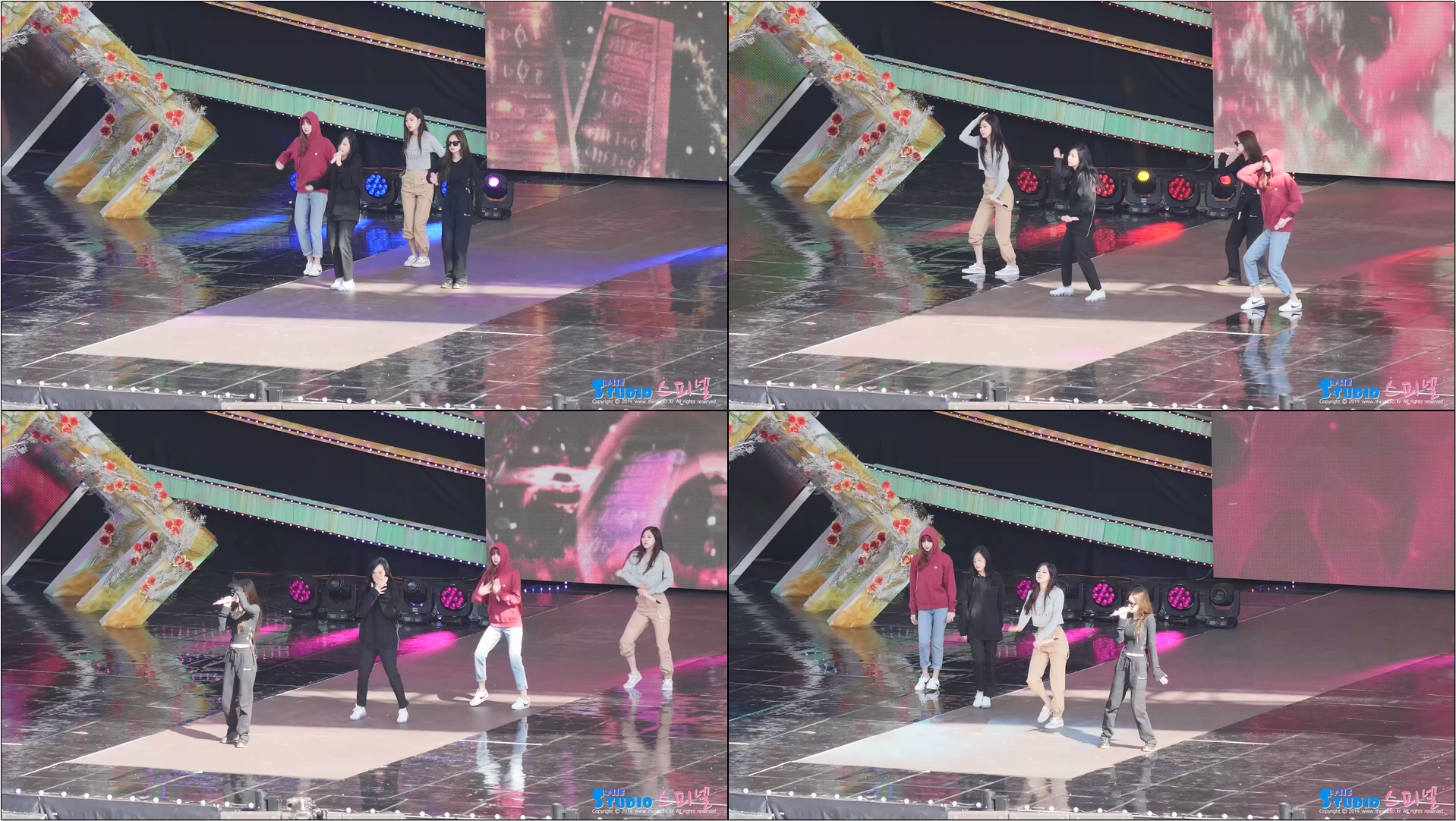 171028 블랙핑크 '불장난' 사복 리허설 직캠 BLACKPINK Rehearsal fancam - PLAYING WITH FIRE by Spinel