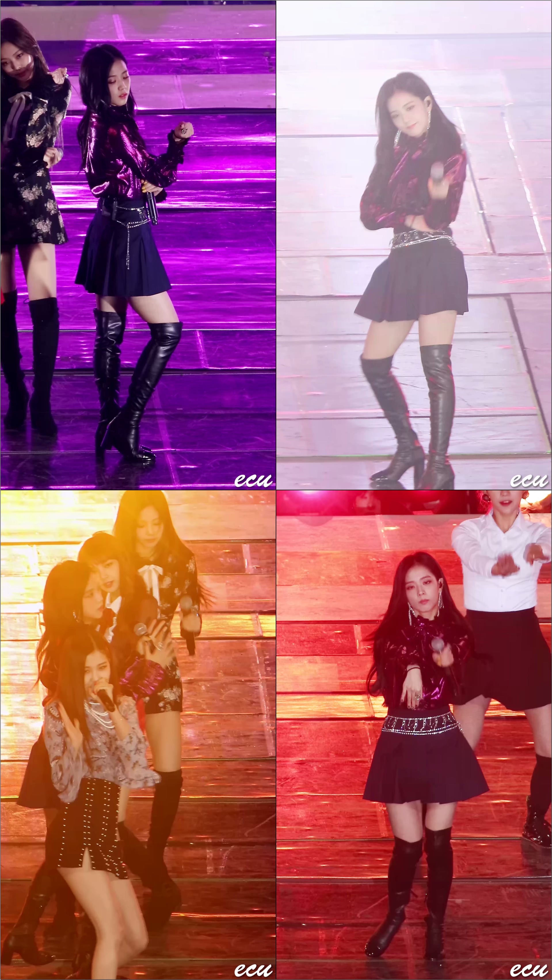 171022 블랙핑크 (BLACKPINK) 지수 (JISOO) 불장난 (Playing With Fire) / 부산 원아시아페스티벌 직캠 fancam by ecu