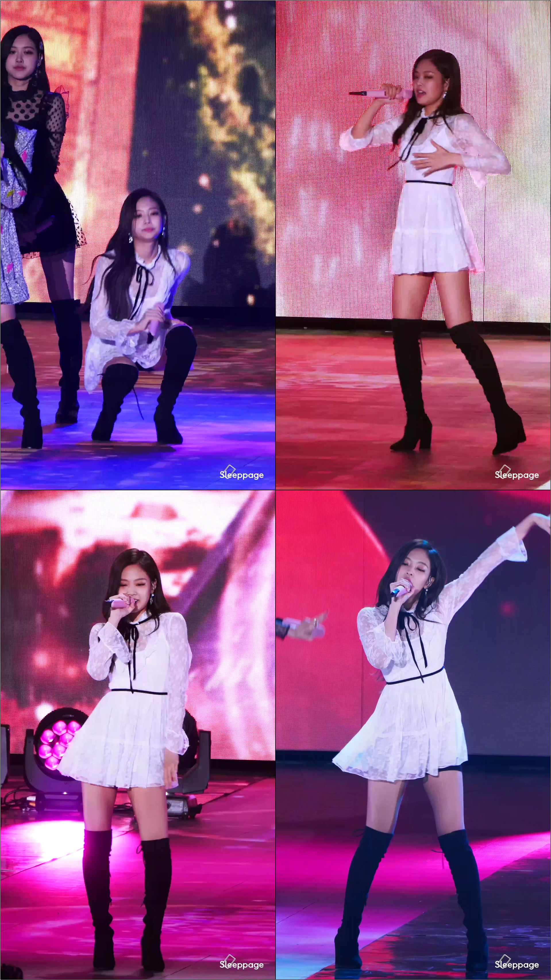 171028 블랙핑크 BLACKPINK 불장난 Playing With Fire 제니 Jennie @ 평창뮤직페스타 By Sleeppage
