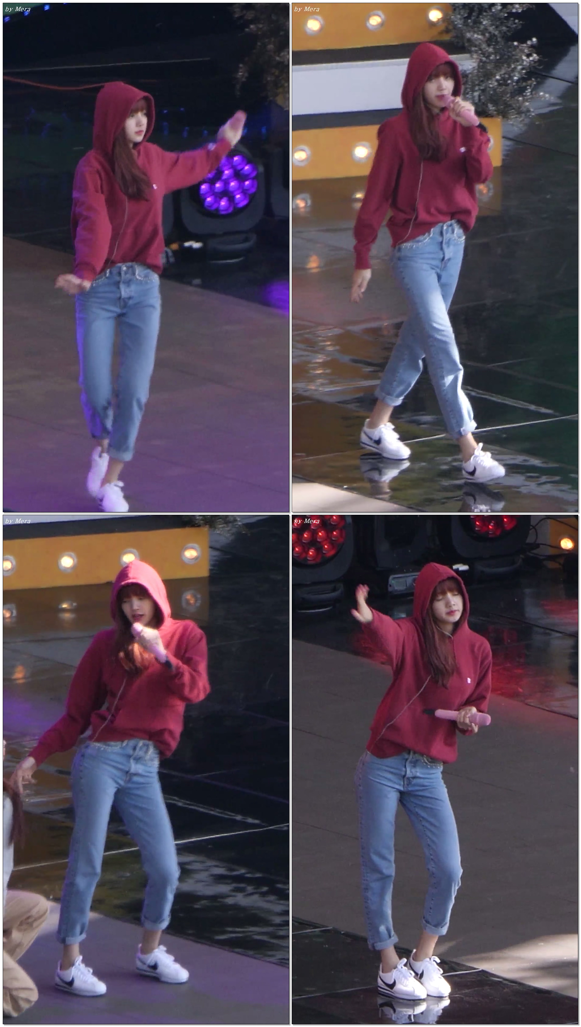 171028 블랙핑크 (BLACKPINK) 불장난(PLAYING WITH FIRE) 사복 리허설 [리사] LISA 직캠 Fancam (평창뮤직페스타) by Mera
