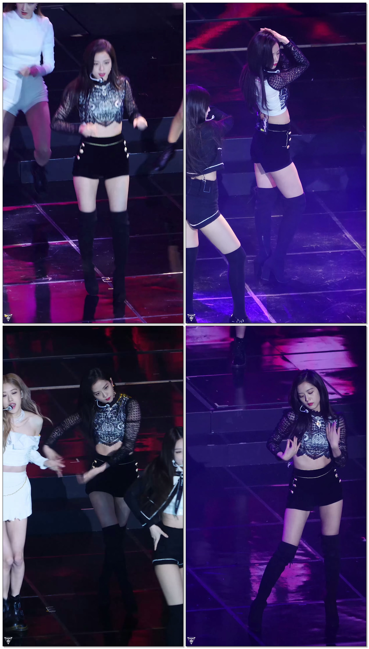 190123 블랙핑크 지수 직캠 (BLACKPINK/JISOO) - 뚜두뚜두(DDU-DU DDU-DU)/Forever Young @가온차트어워즈/Fancam By 쵸리(Chori)