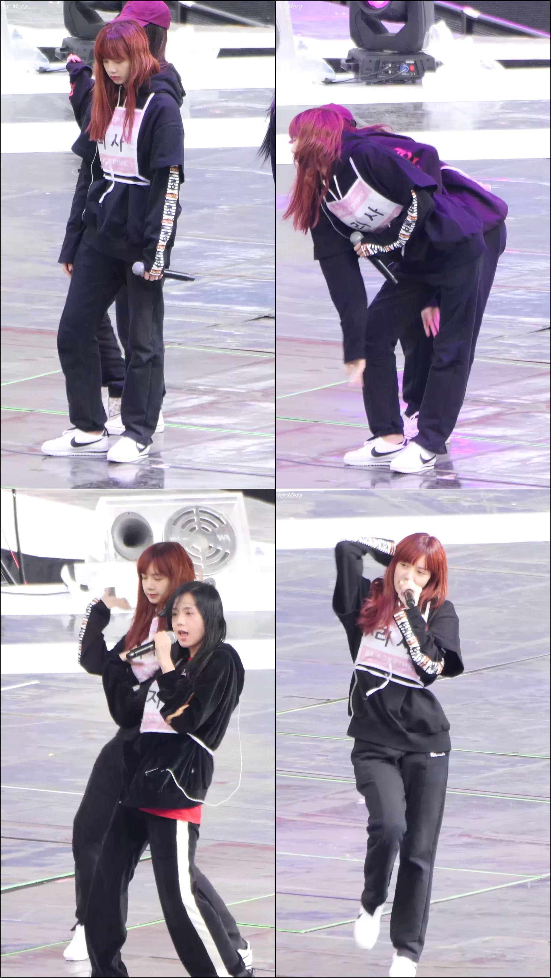 171022 블랙핑크 (BLACKPINK) 불장난(PLAYING WITH FIRE) 사복 리허설 [리사] LISA 직캠 Fancam (부산 원아시아 페스티벌) by Mera