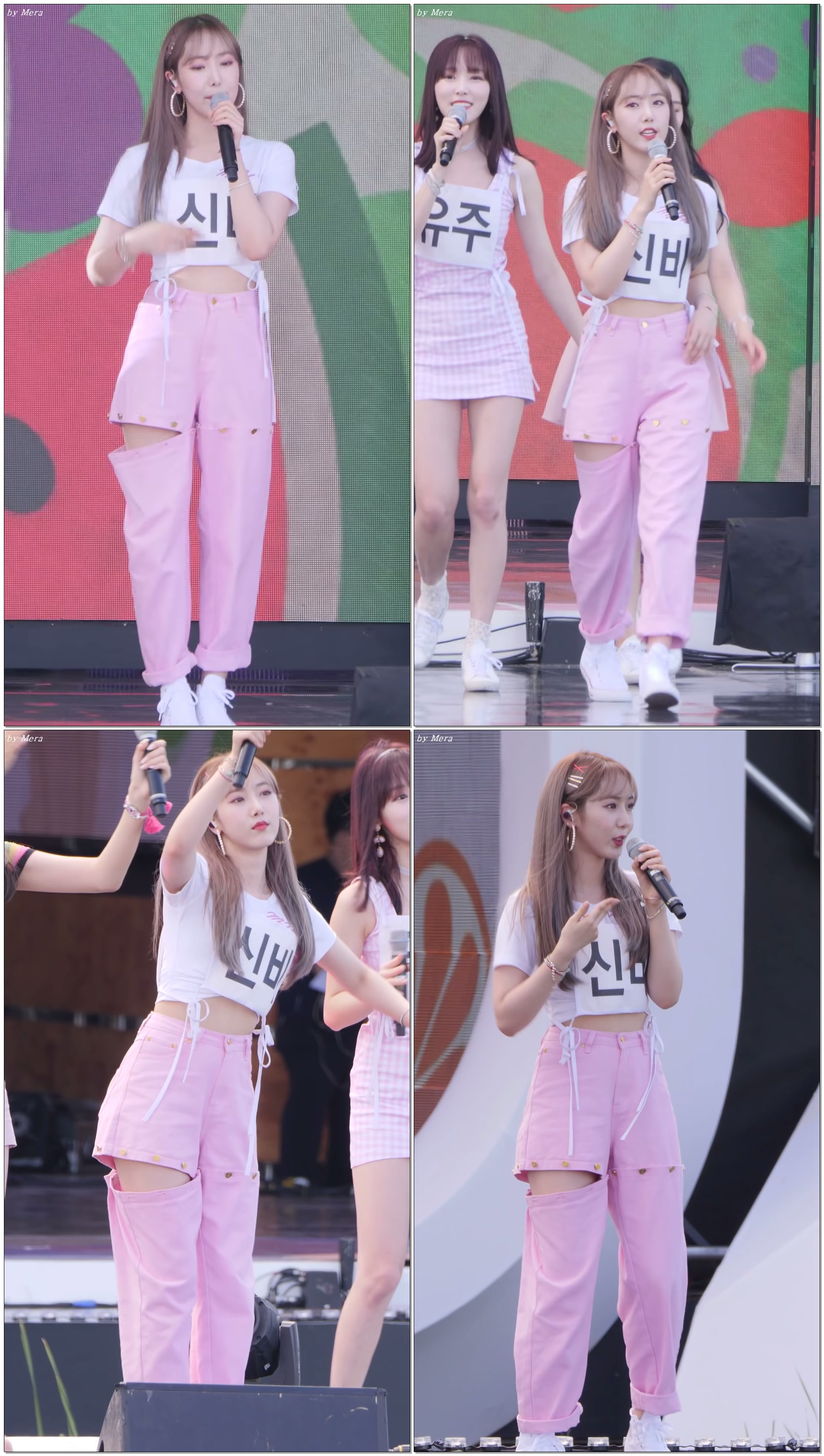 180811 여자친구 (GFRIEND) Naengmyeon (냉면) 카메라 리허설 [신비] SinB 직캠 Fancam (DMZ 평화콘서트 @임진각 평화누리) by Mera