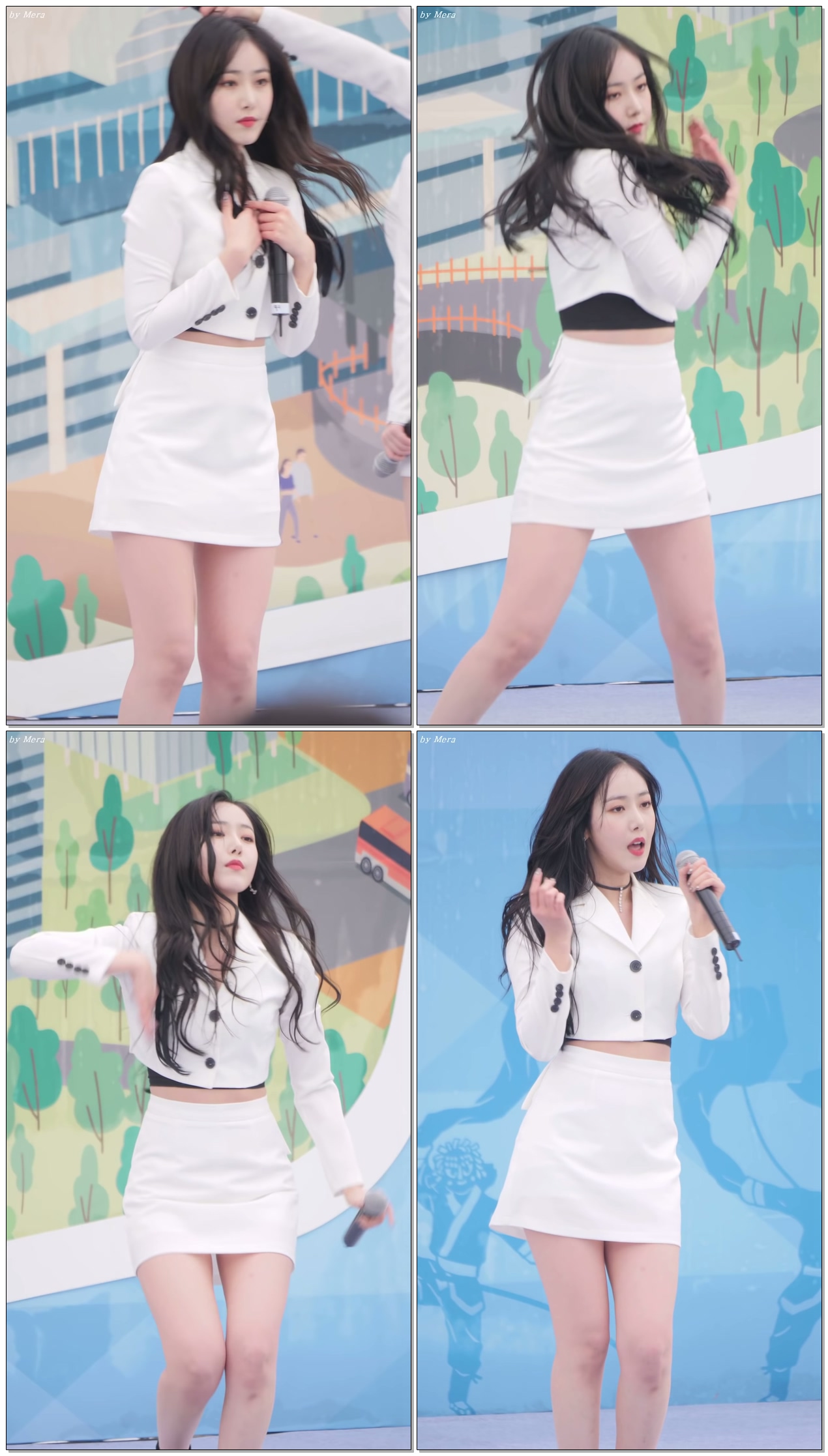 181124 여자친구 (GFRIEND) '밤(Time for the moon night)' [신비] SinB 직캠 Fancam (경기평화광장개장축제) by Mera