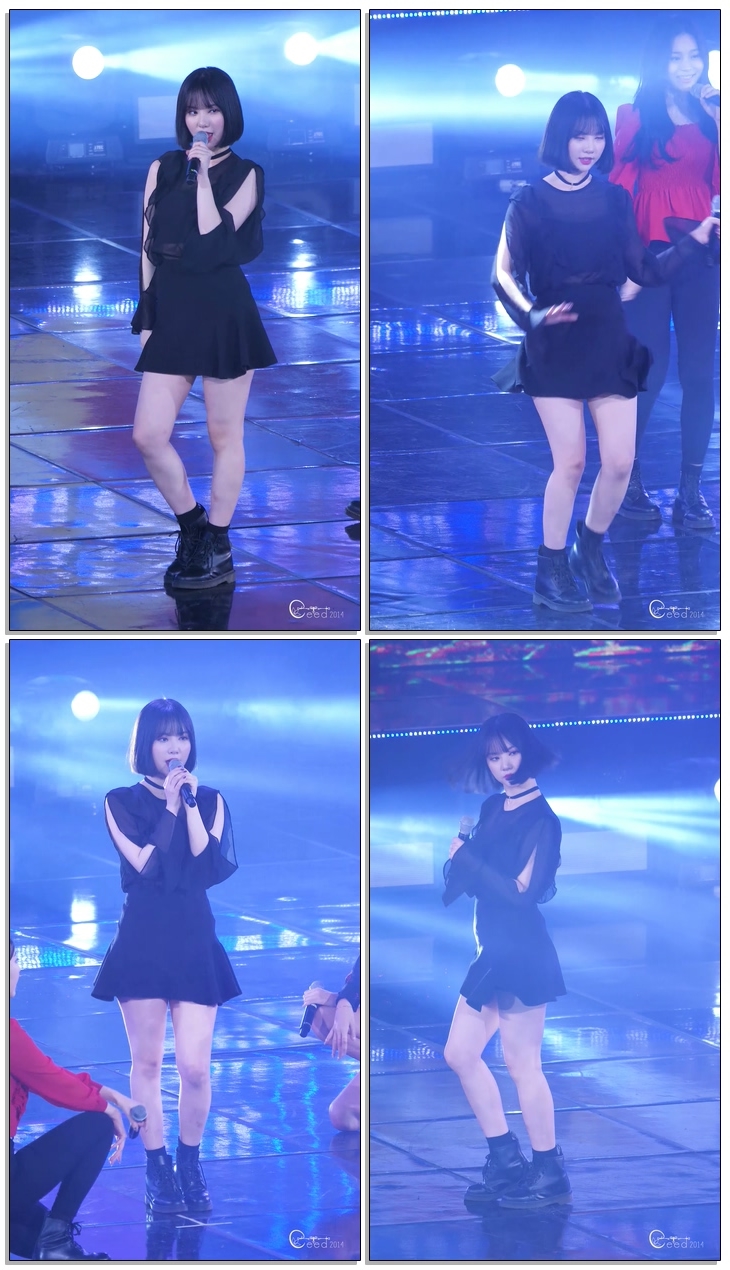 181123 여자친구GFRIEND 은하 NAVILLERA 너 그리고 나 @ MBN히어로콘서트 잠실체육관 4K 60P 직캠