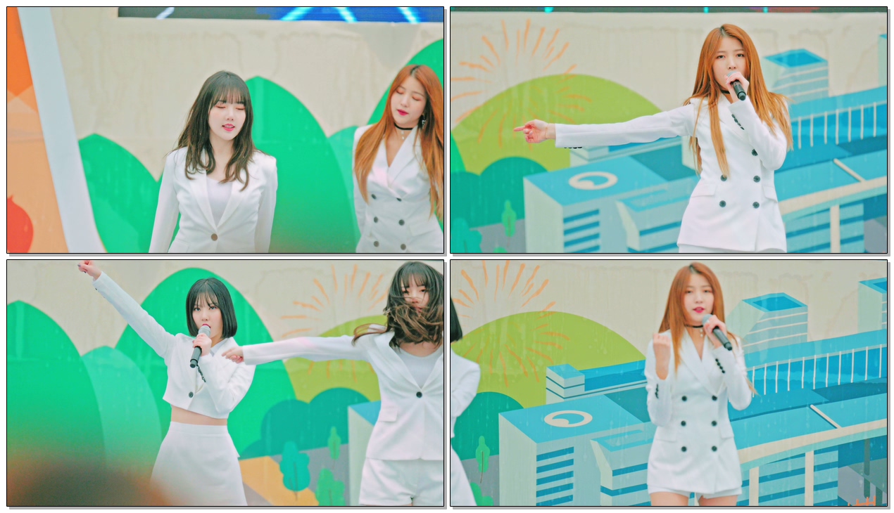 여자친구(GFRIEND) - 시간을 달려서(Rough) @181124 의정부 경기북부청사[ 4k Fancam/직캠] By TheGsd