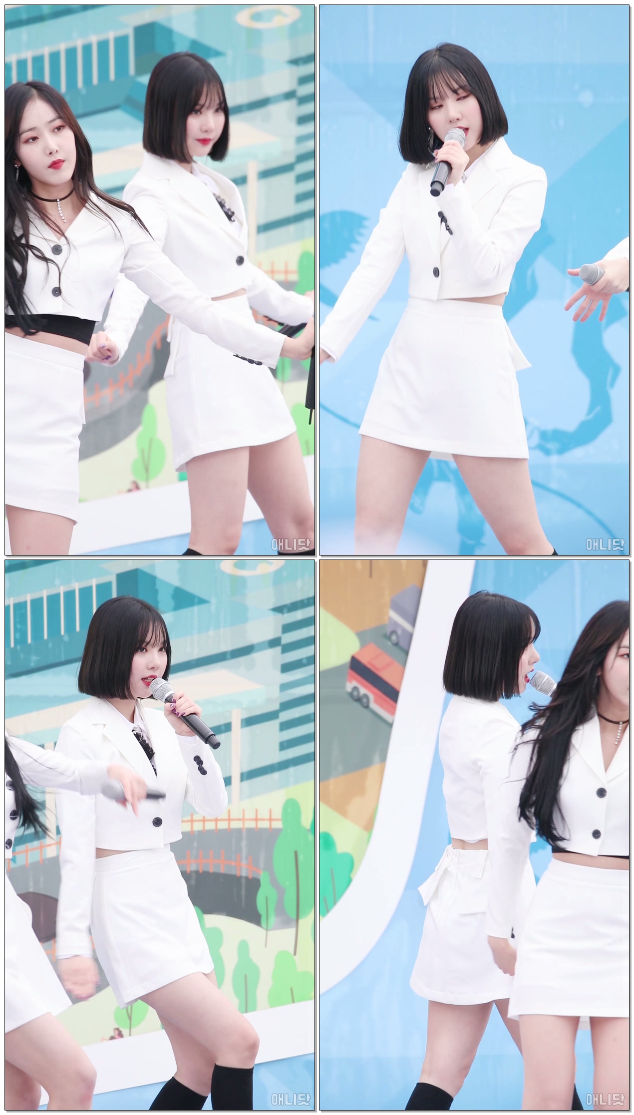 181124 여자친구 (GFRIEND) 은하 직캠 - 밤 (Time for the moon night) (경기평화광장 개장식) By 애니닷