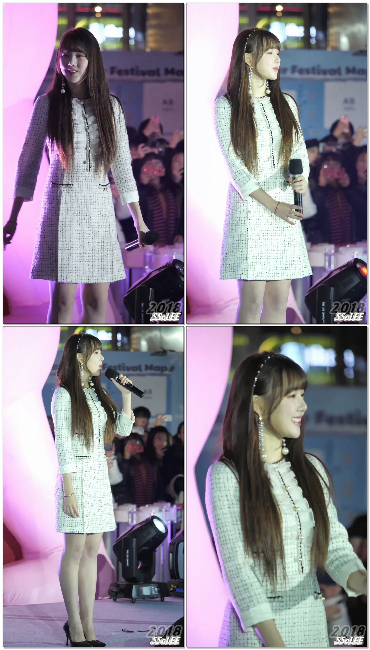 [Fancam, 4K] 여자친구 (예린, GFRIEND) - Feliz Navidad @ 181220 코엑스 광장 직캠 By SSoLEE