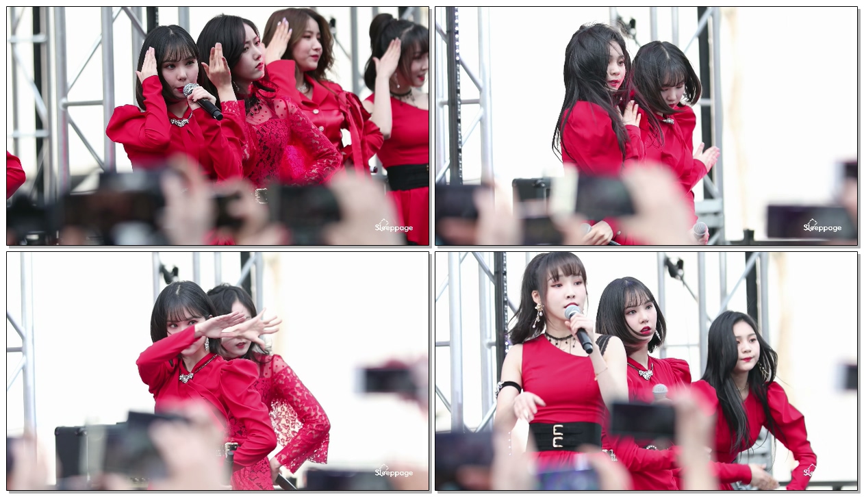 190504 #여자친구 #GFIREND 해야 SUNRISE #은하 #EUNHA @ 코엑스 C-FE