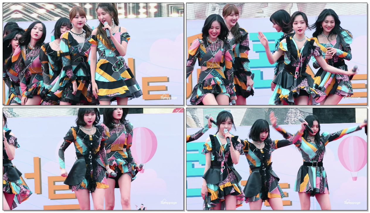 190420 여자친구 GFIREND 해야 Sunrise 은하 Eunha @ 평화이음콘서트