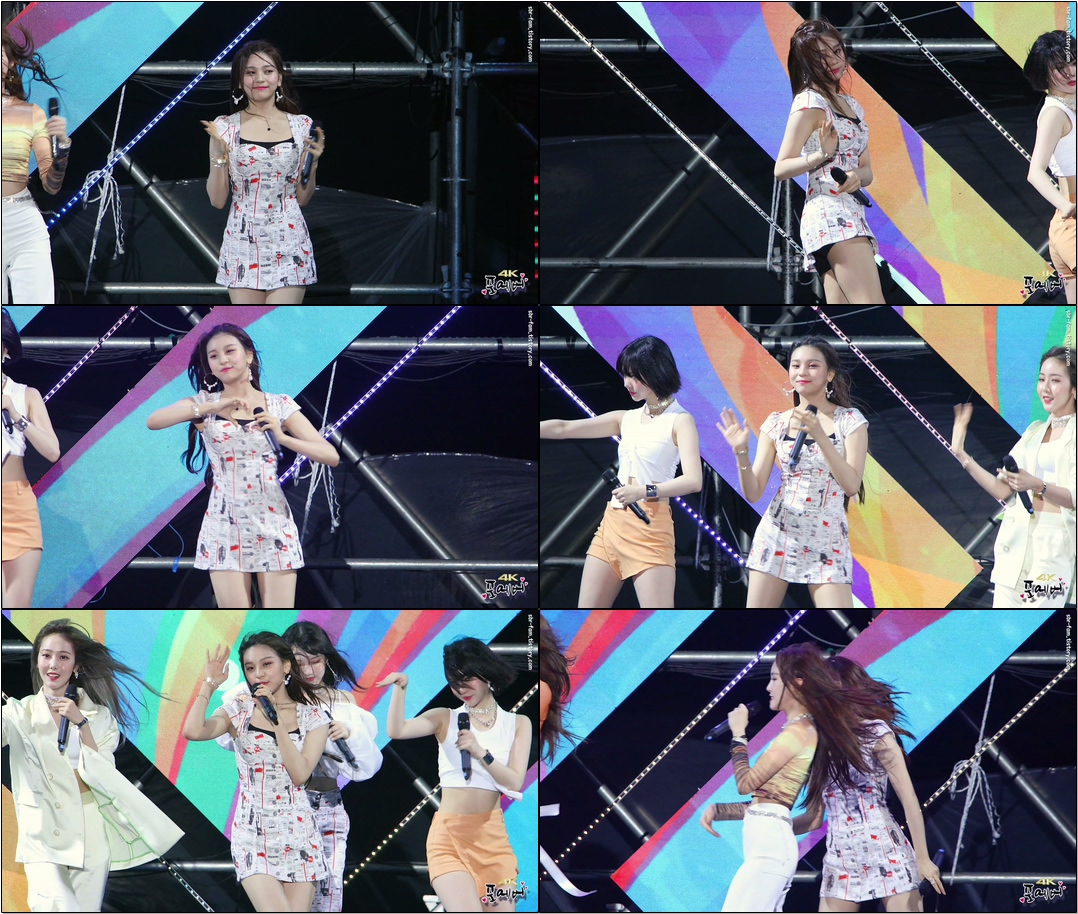 190723 #여자친구(#GFRIEND) #엄지-여름여름해(Sunny Summer) [보령머드축제] #직캠(#fancam)