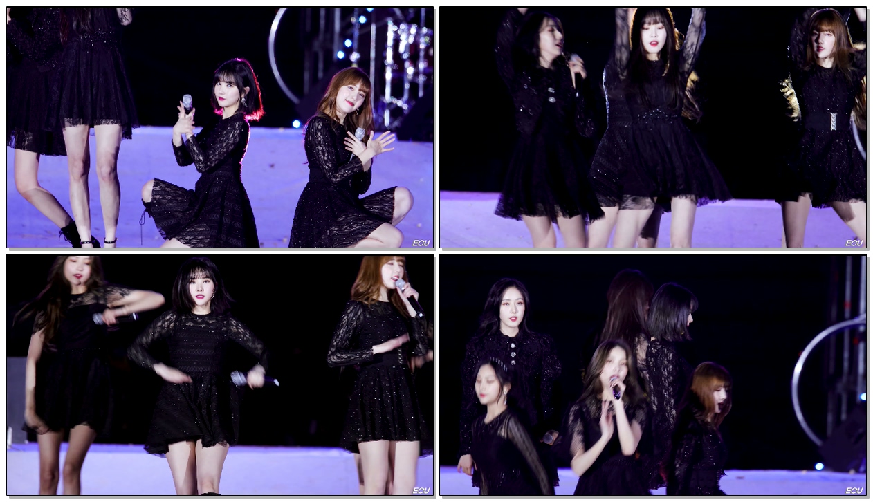 190419 여자친구 (GFRIEND) 은하 (Eunha) 밤 (Time For The Moon Night) / 경산 경북도민체전 직캠