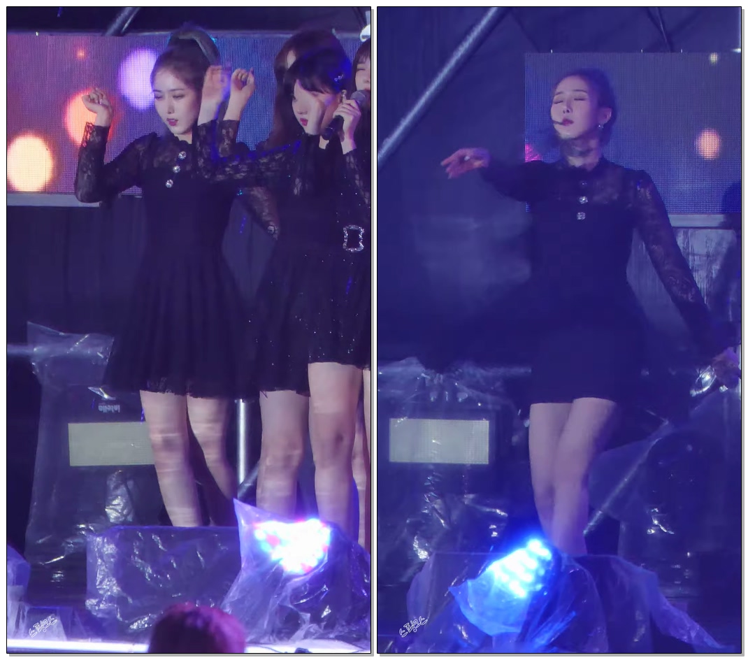 [폭우속] 190615 #여자친구 (#GFRIEND) #신비 (#SiNB) - 밤 (Time For The Moon Night) #직캠 (#FANCAM) @안동 K-POP CONCERT