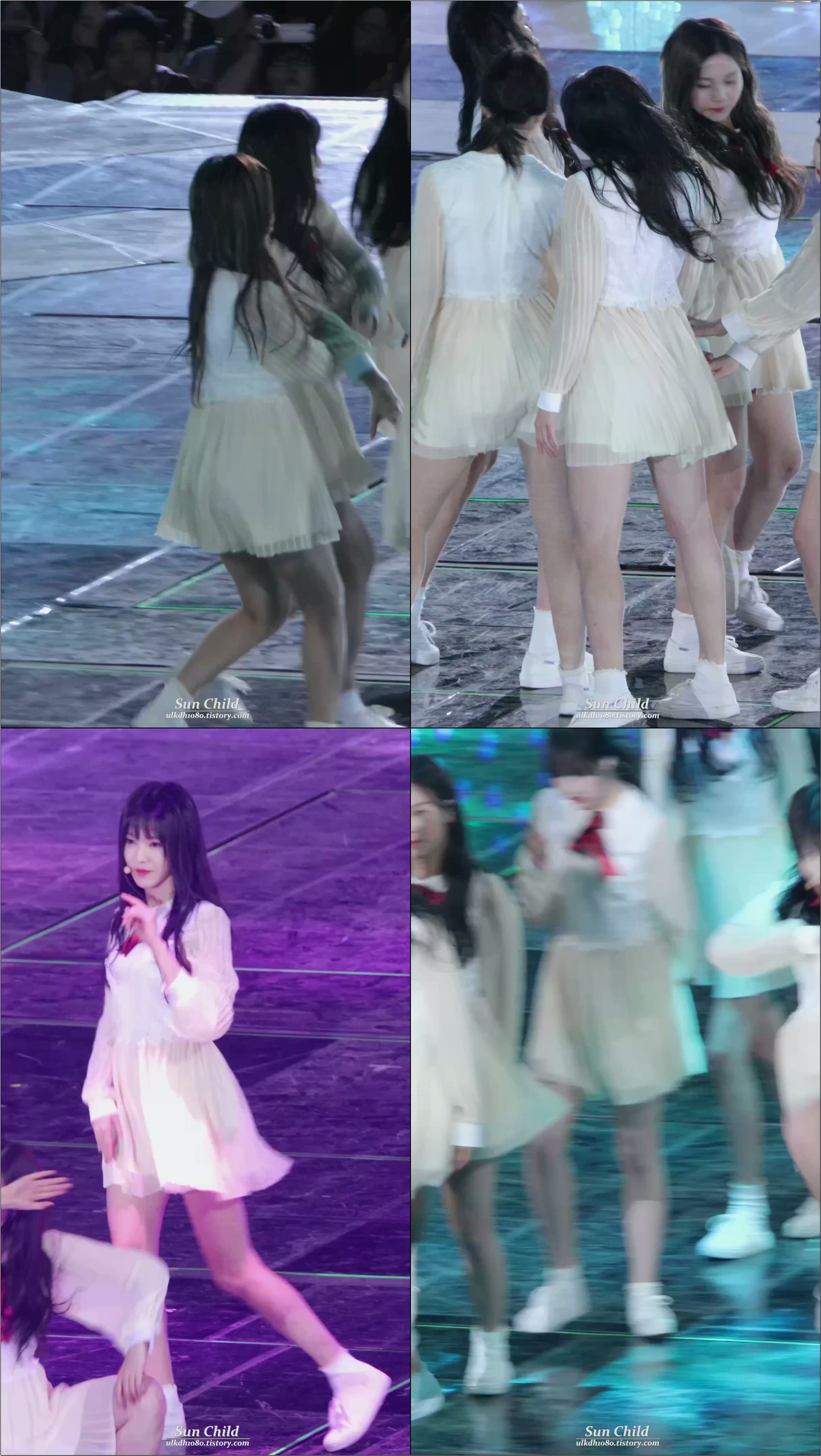 171022 여자친구(GFriend) - '여름비 + 귀를 기울이면' 유주(Yuju) 직캠 @ 부산 원아시아 페스티벌 개막식 by Sun Child