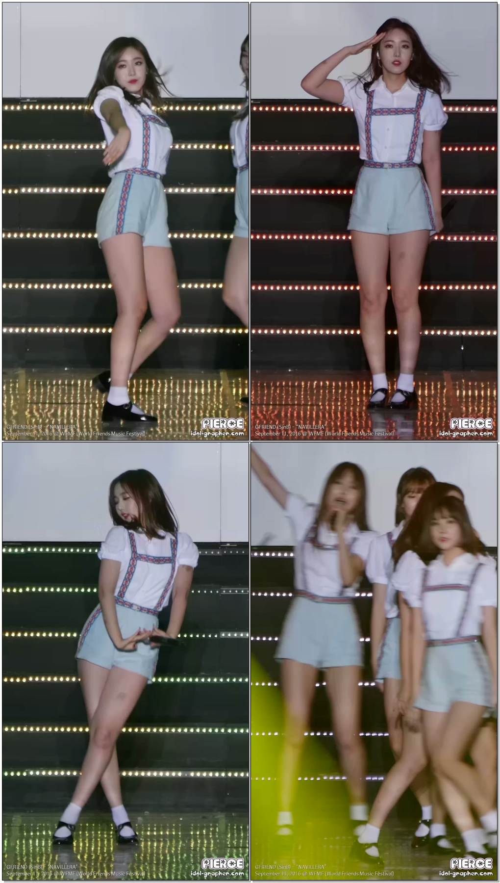 [160911] 여자친구 GFRIEND (신비 SinB) - 너 그리고 나 NAVILLERA (WFMF) 직캠/Fancam by PIERCE