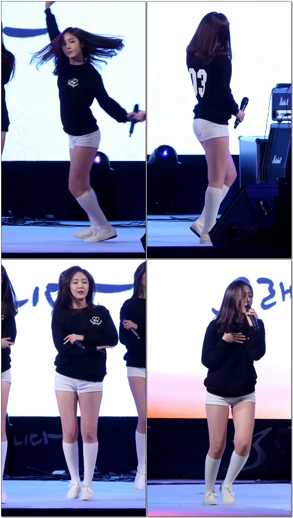 161028 여자친구 (GFRIEND) 시간을 달려서(Rough) [신비] SinB 직캠 Fancam (2016 통일공감 콘서트) by Mera