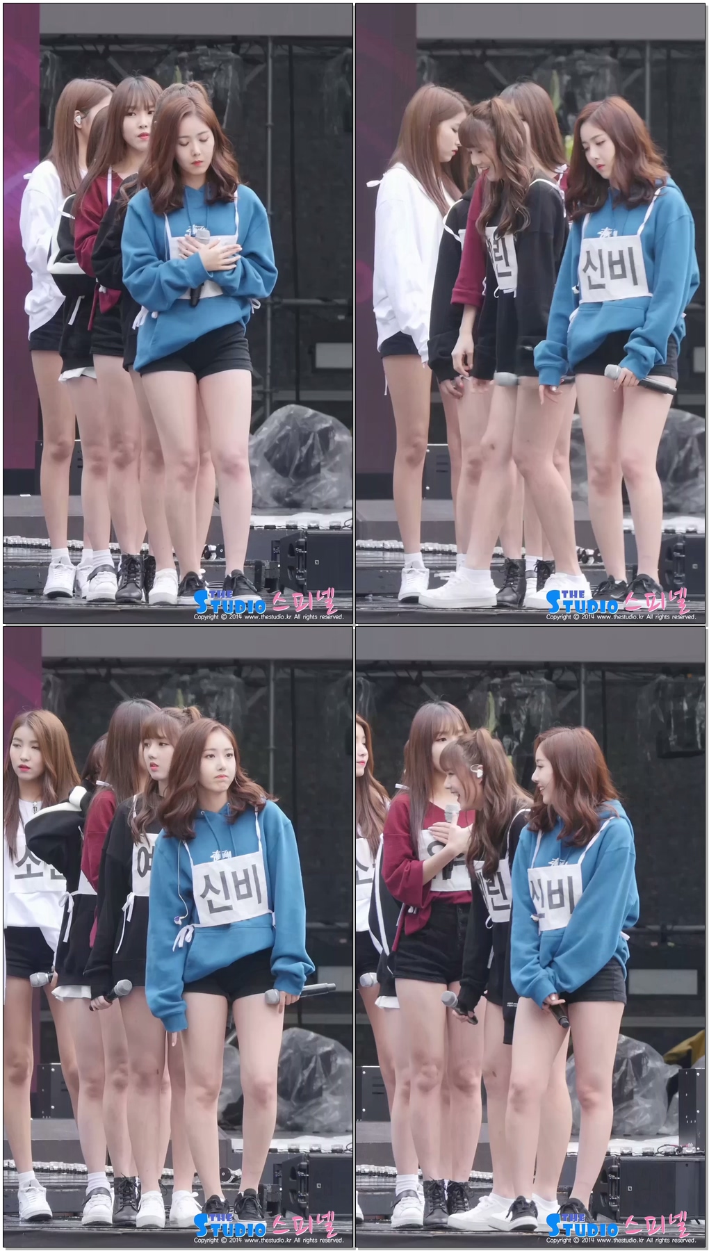 161008 DMC페스티벌 코리안뮤직웨이브 여자친구 (GFRIEND) 신비 (SinB) 직캠 리허설 대기 by Spinel