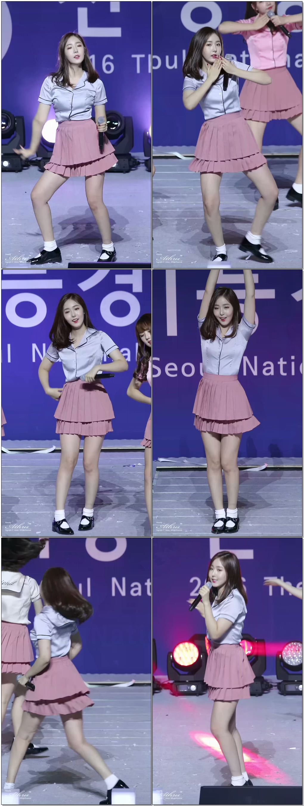 [직캠/FanCam] 160905 전국기능대회 -여자친구(GFRIEND) +너 그리고 나(NAVILLERA) #신비 #황은비 by Athrun