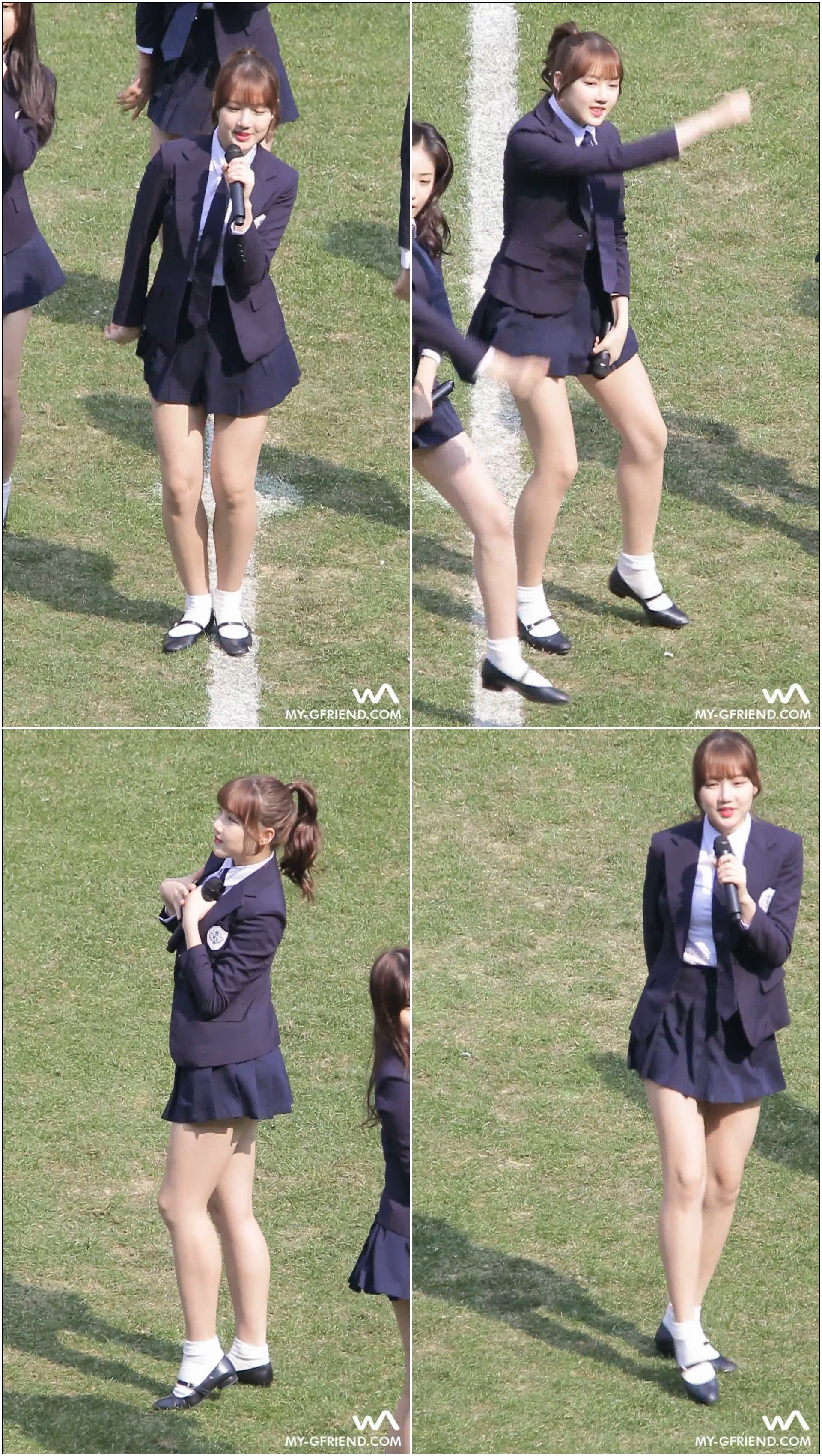160326 여자친구(GFRIEND) 예린 @대전시티즌 개막전 직캠/Fancam by -wA-