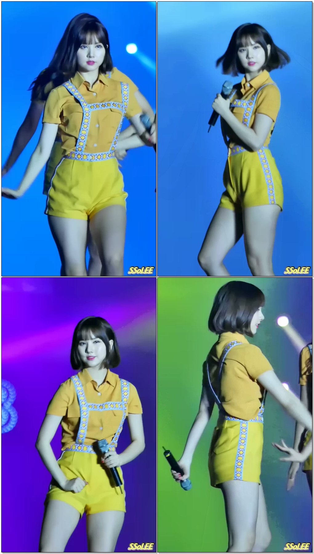 [Fancam] 160927 여자친구 (은하, GFRIEND) - 너 그리고 나 (NAVILLERA) @ 여의도 한강공원 직캠 By SSoLEE