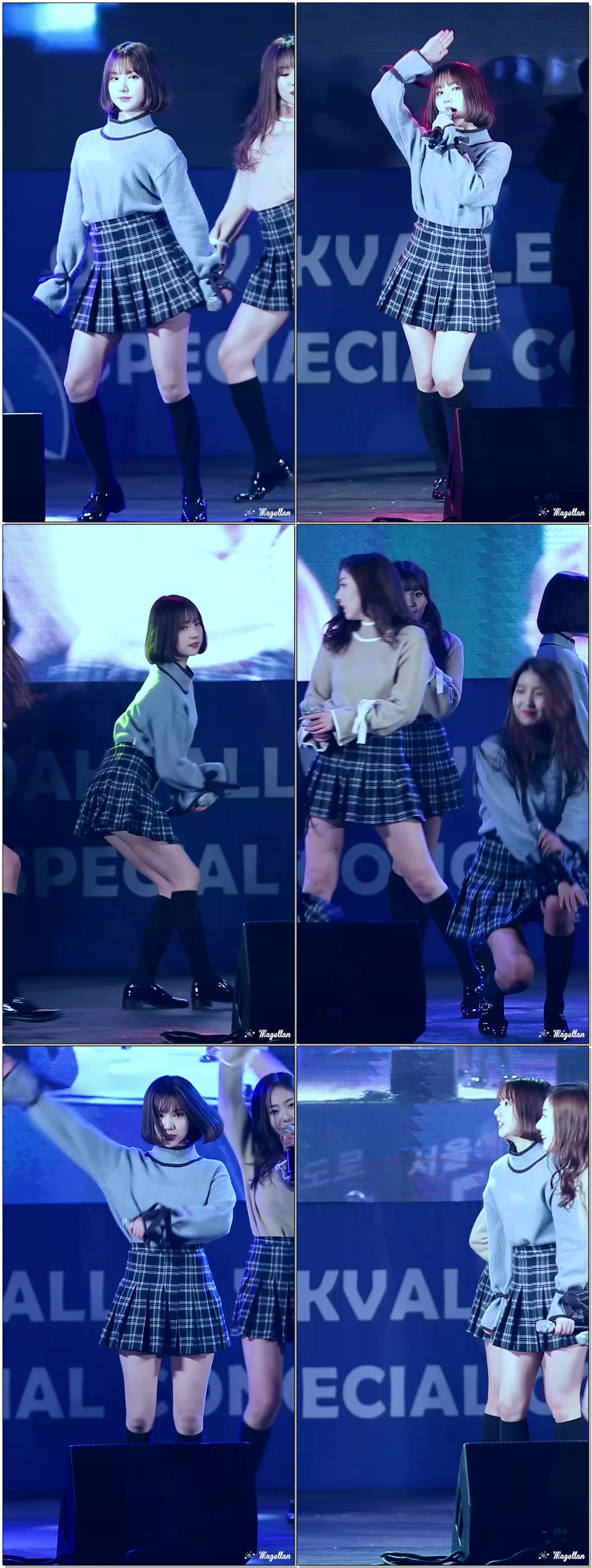 170114 여자친구 은하 직캠 너 그리고 나 @원주 오크밸리