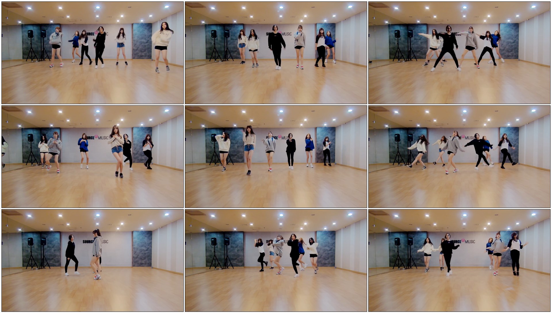 여자친구 GFRIEND - 시간을 달려서 (Rough) Dance Practice ver.