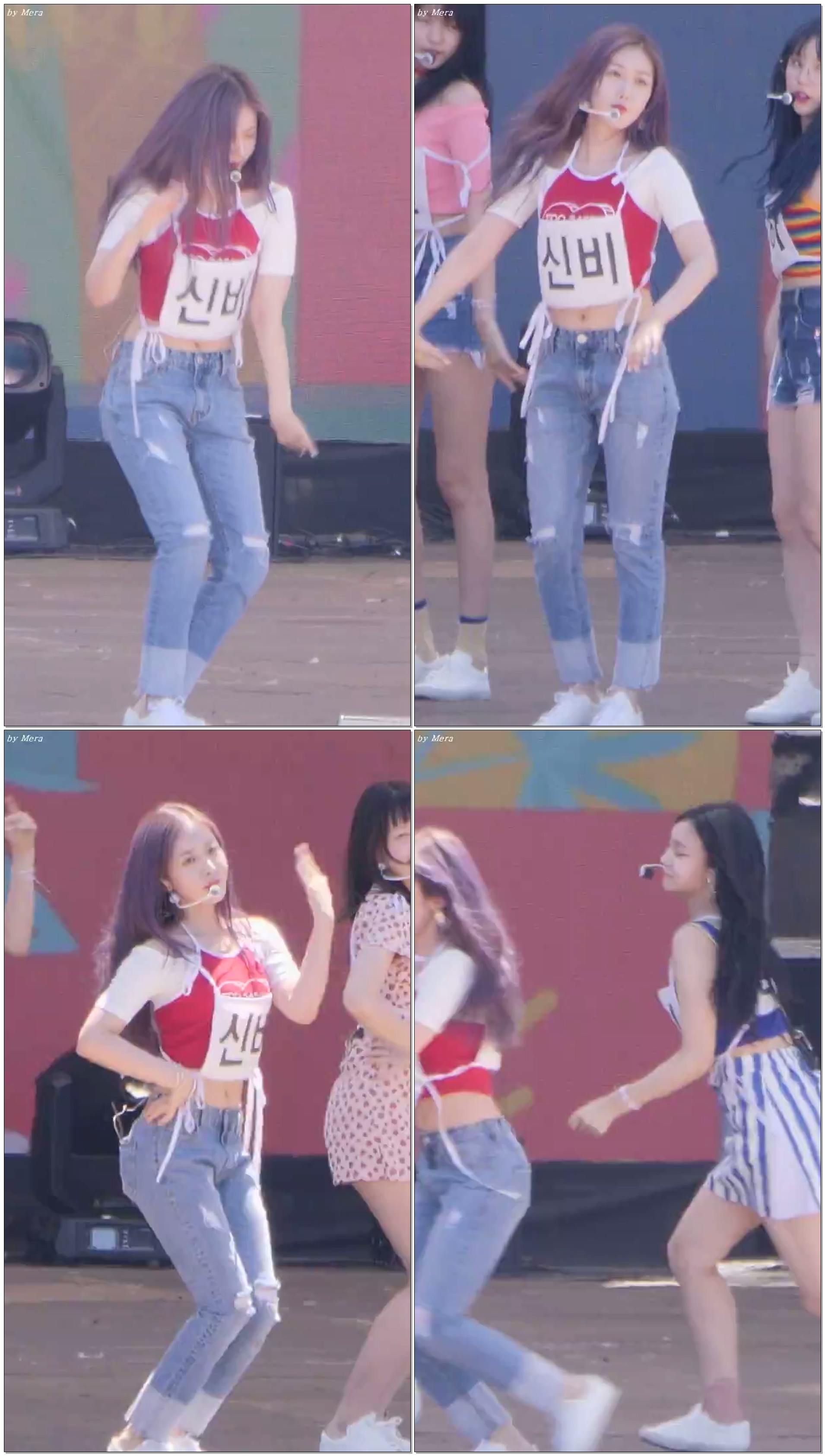 180723 여자친구 GFRIEND 여름여름해 Sunny Summer 카메라 리허설 [신비] SinB 직캠 (울산 썸머페스티벌) by Mera