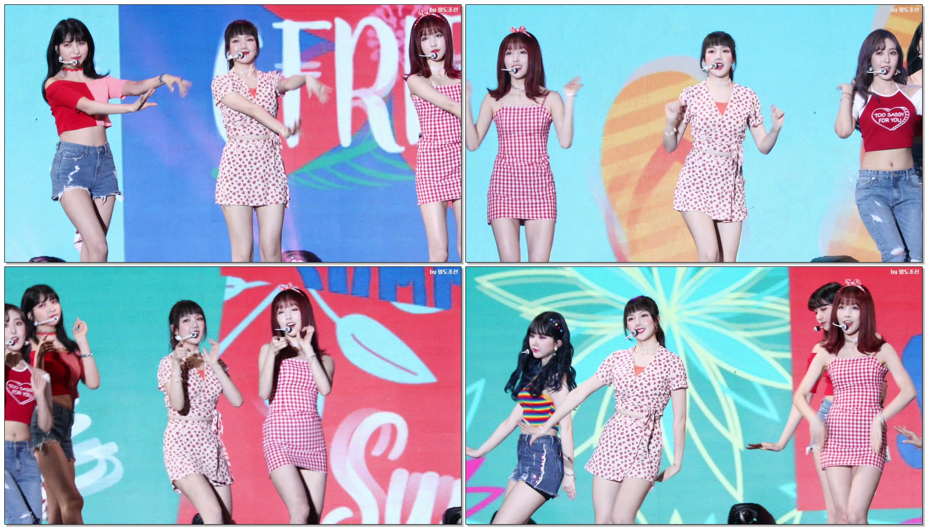 4K 180723 여자친구 (GFRIEND) '여름여름해' (Sunny Summer) 예린 Yerin 직캠 @울산서머페스티벌 by 팔도조선