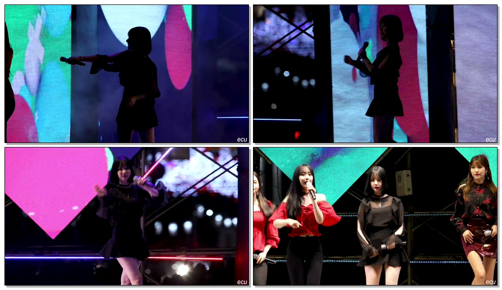 [4K] 180915 여자친구 (GFRIEND) 은하 (EUNHA) 오늘부터 우리는 (Me Gustas Tu) / 양주 천일홍 축제 직캠 fancam by ecu