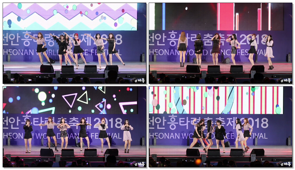 180912 여자친구(GFRIEND) - 너 그리고 나 (Navillera) [천안흥타령춤축제] 4K 직캠 by 비몽