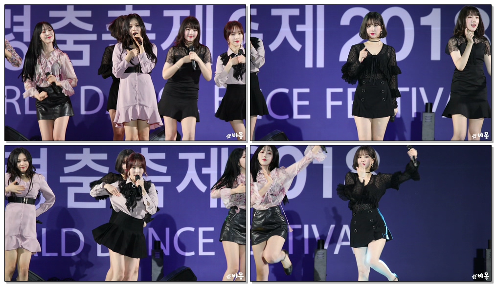 180912 여자친구(GFRIEND) 은하(Eunha) - 밤 (Time For The Moon Night) [천안흥타령춤축제] 4K 직캠 by 비몽