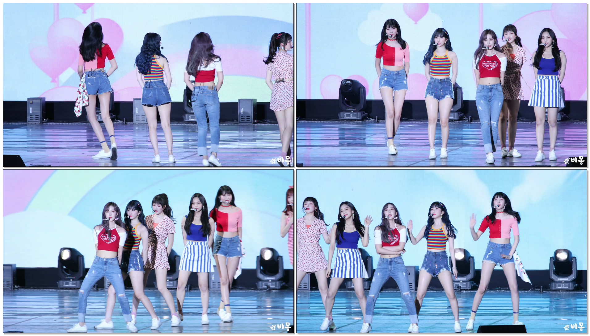 180723 여자친구(GFRIEND) 은하(Eunha) - 오늘부터 우리는 (Me Gustas Tu) [2018 USF] 4K 직캠 by 비몽