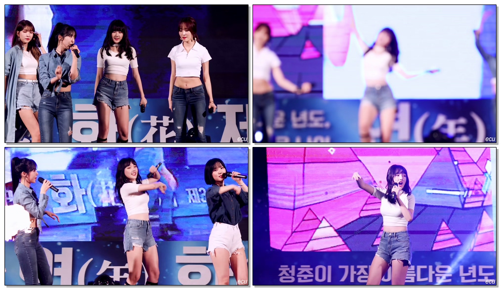 [4K] 180920 여자친구 (GFRIEND) 예린 (Yerin) 배케이션 Vacation / 울산대학교 직캠 fancam by ecu