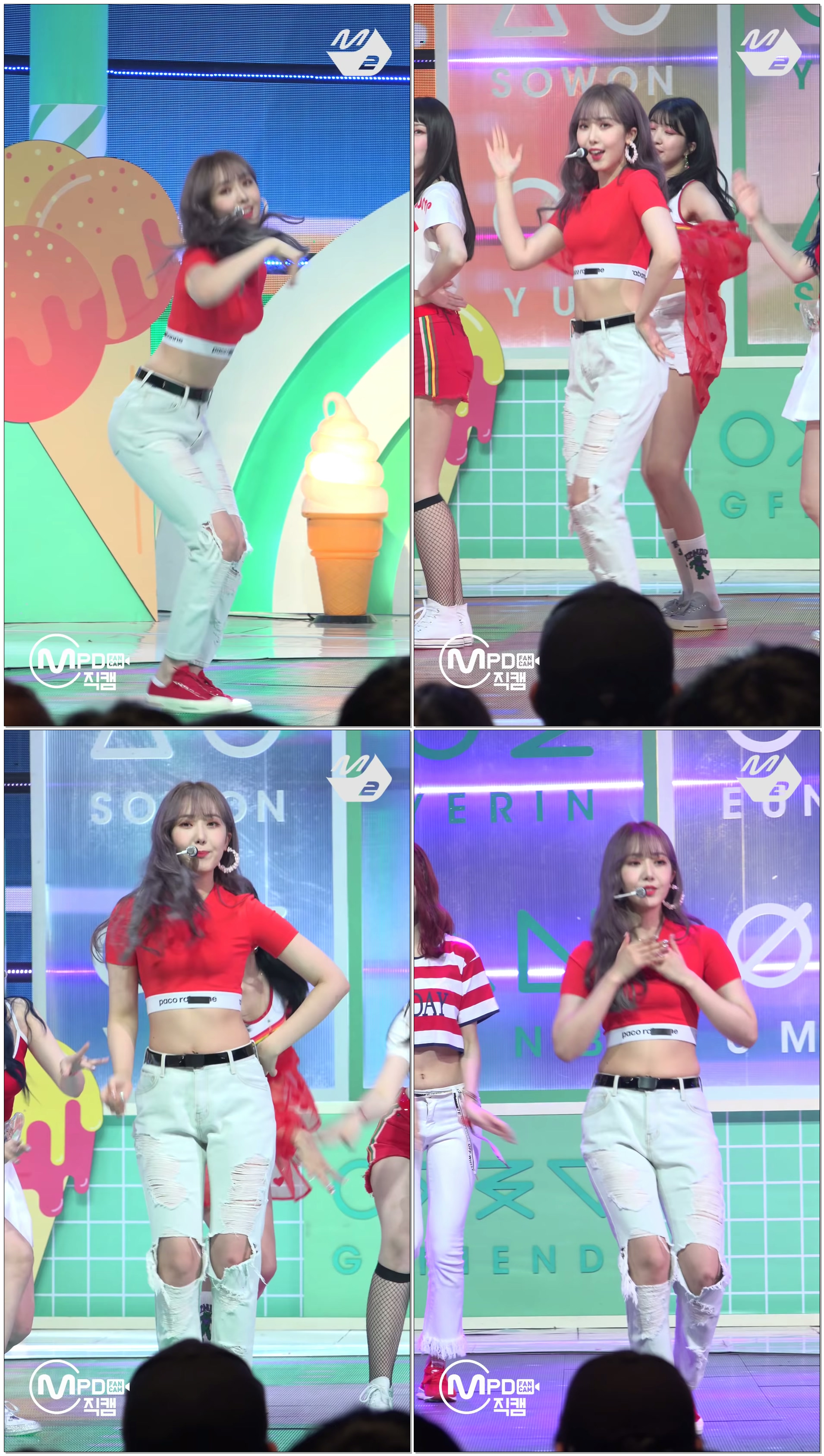 [MPD직캠] 여자친구 신비 직캠 '여름여름해(Sunny Summer)' (GFRIEND SIN B FanCam) | @MCOUNTDOWN_2018.7.19