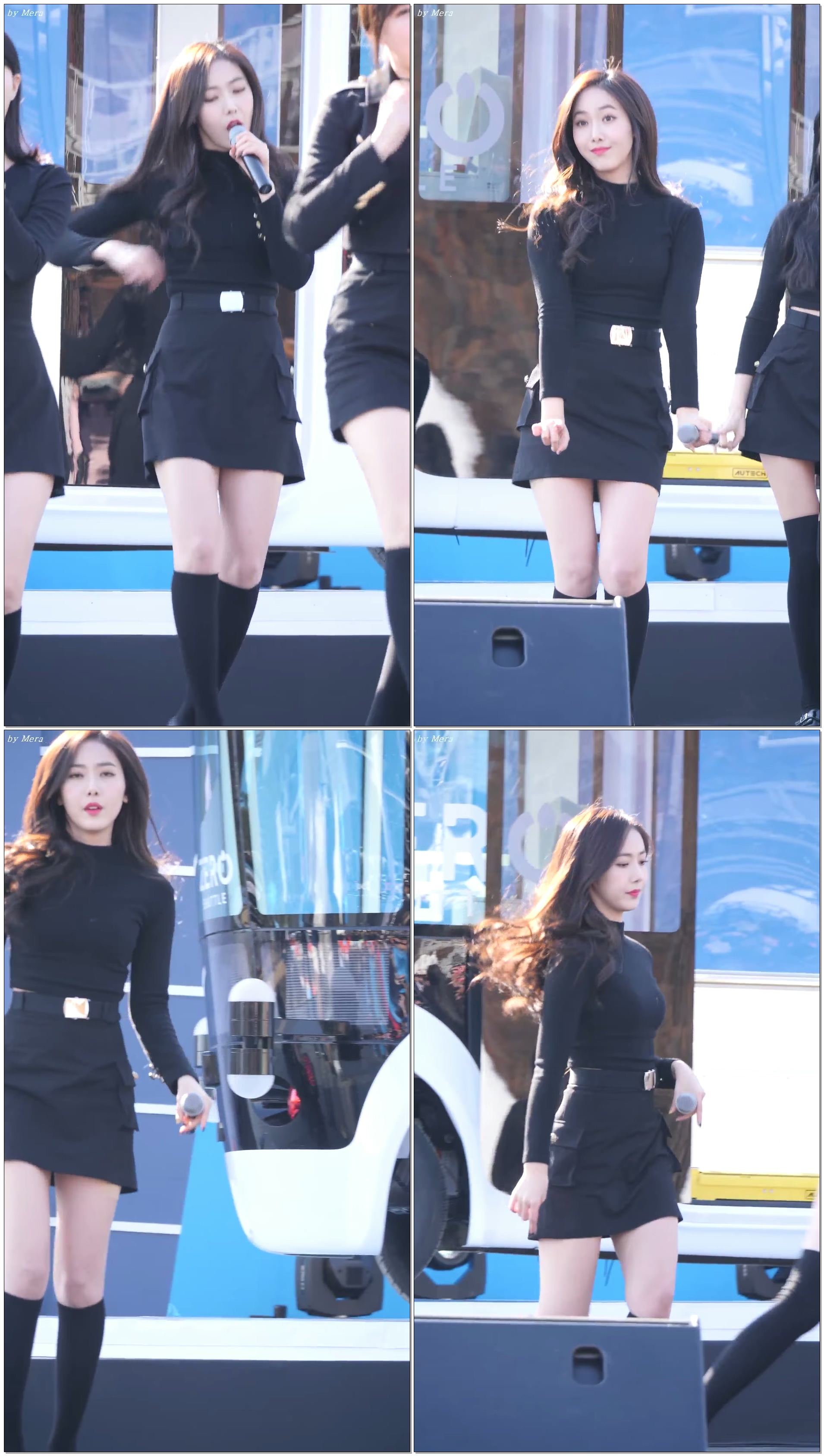 171116 여자친구 (GFRIEND) 오늘부터 우리는 Me Gustas Tu [신비] SinB 직캠 Fancam (판교자율주행모터쇼) by Mera
