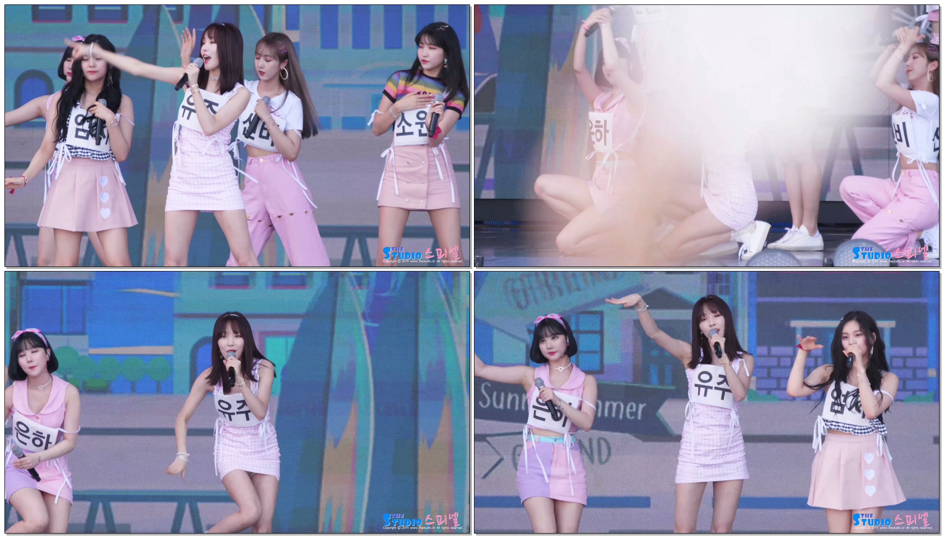 180811 여자친구 GFRIEND 유주 YUJU 리허설 Rehearsal 여름여름해 Sunny Summer 4K 60P 직캠 @ DMZ 평화콘서트 by Spinel