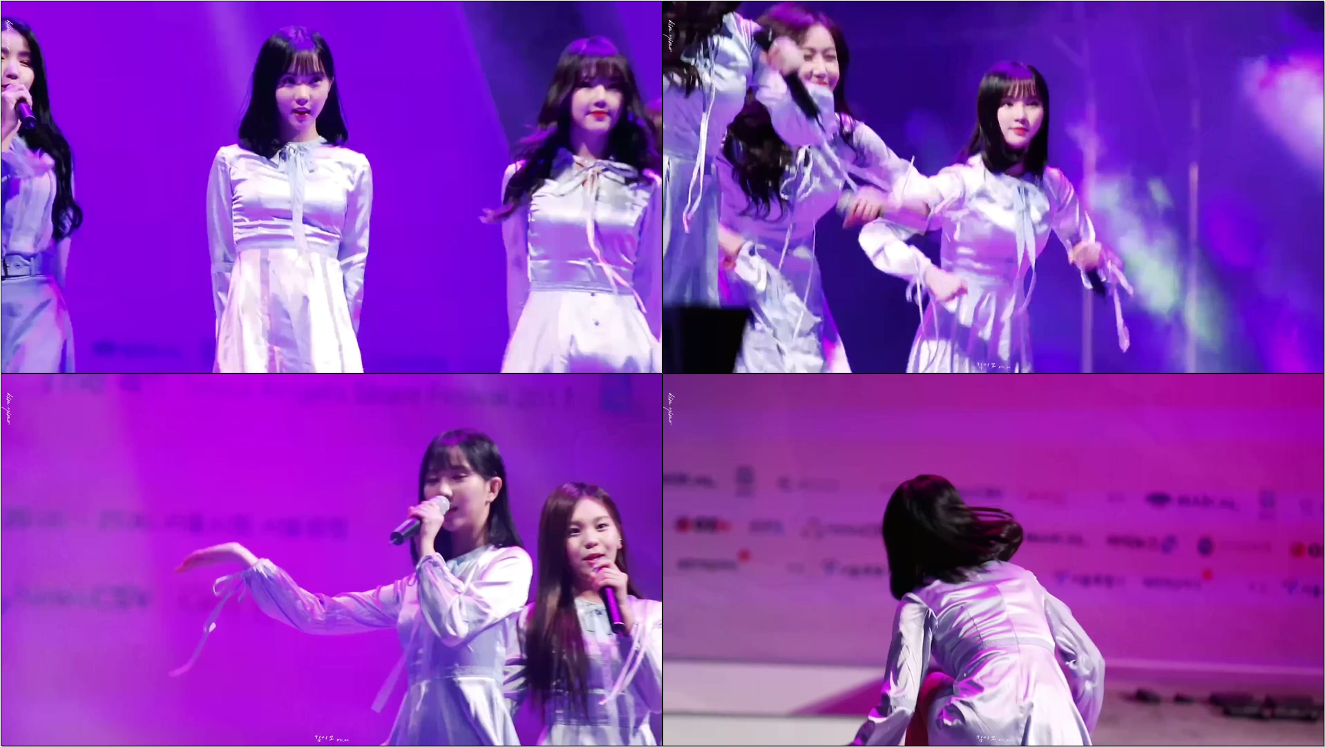 171020 여자친구(Girlfriend) 바이칼 나눔천사콘서트 '귀를 기울이면(Love Whisper)' 은하 직캠 by 김이모