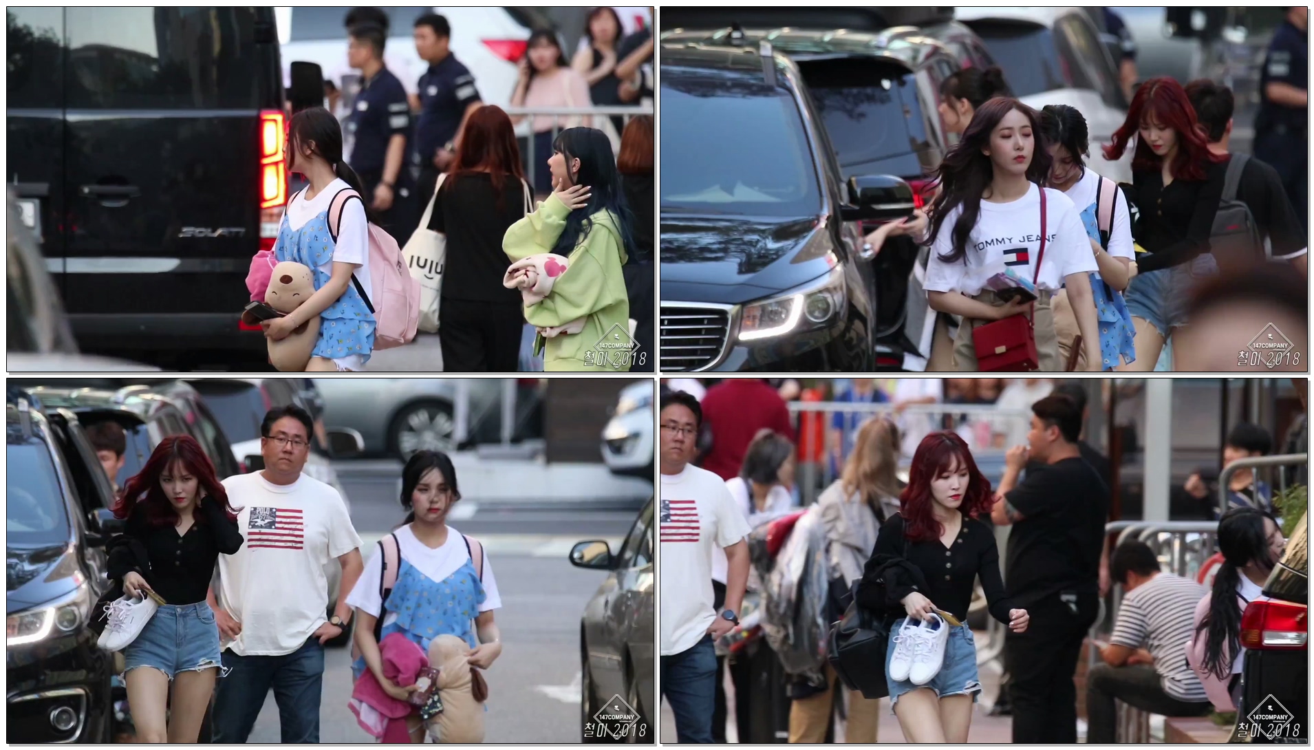 180720 여자친구 (GFRIEND) 전체 퇴근길 BY 철이 147Company - kbs 뮤직뱅크 신관공개홀(직캠/fancam)